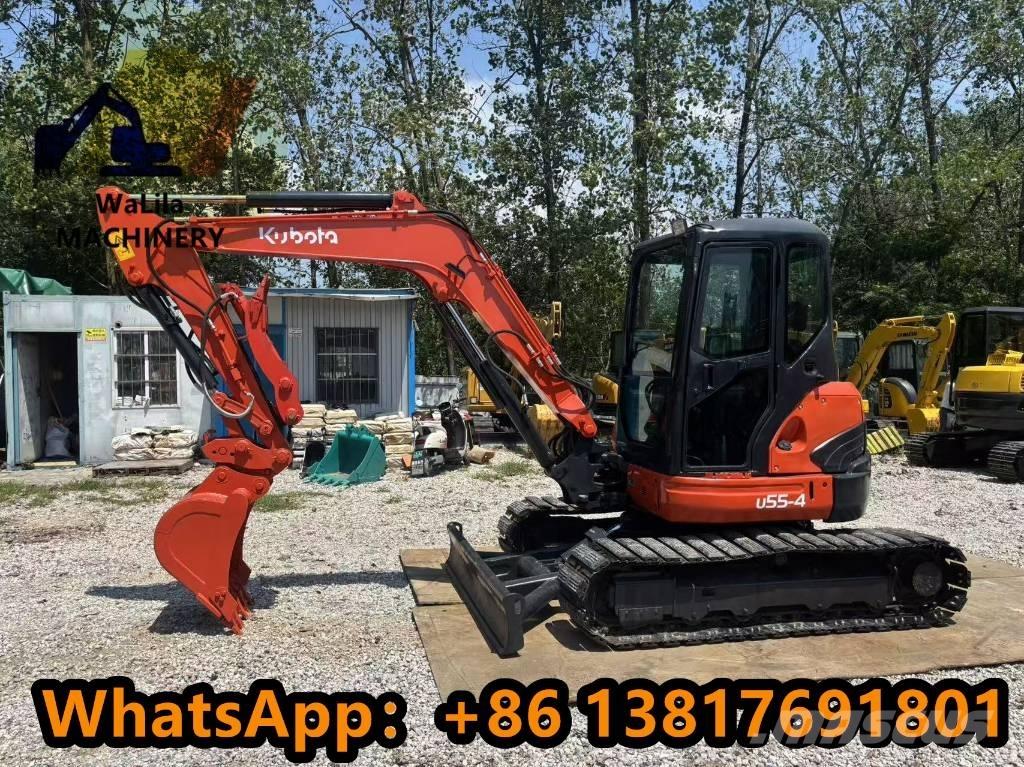 Kubota U 55 R-4 小型挖土機/掘鑿機<7t(小型挖掘機)