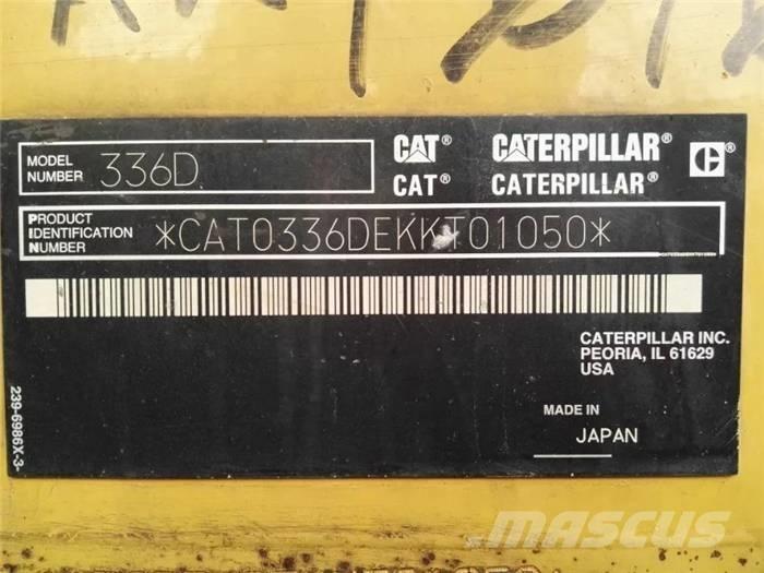 CAT 336 D 履帶式 挖土機/掘鑿機/挖掘機