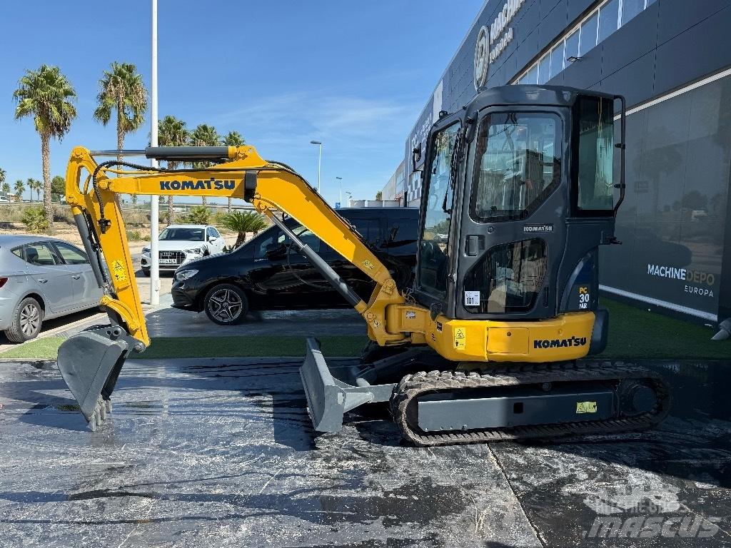 Komatsu PC 30 MR-3 小型挖土機/掘鑿機<7t(小型挖掘機)