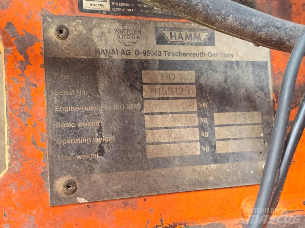 Hamm HD 110 雙輪滾壓機