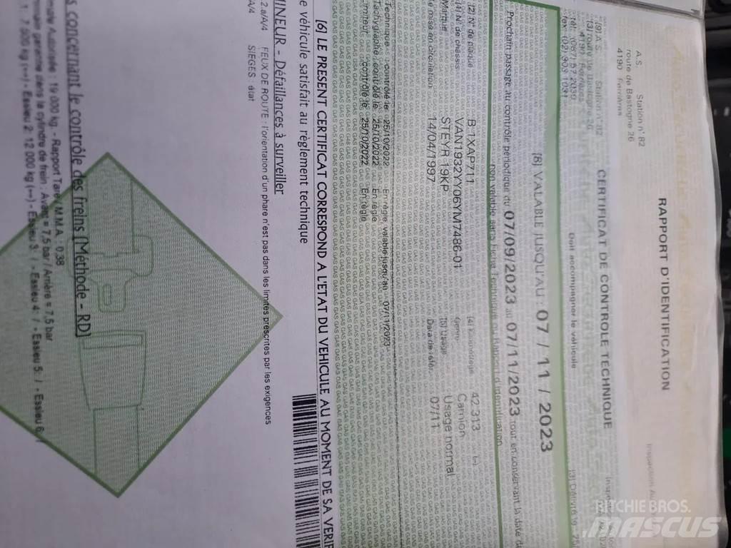 Steyr 19KP 吊鉤式起重車