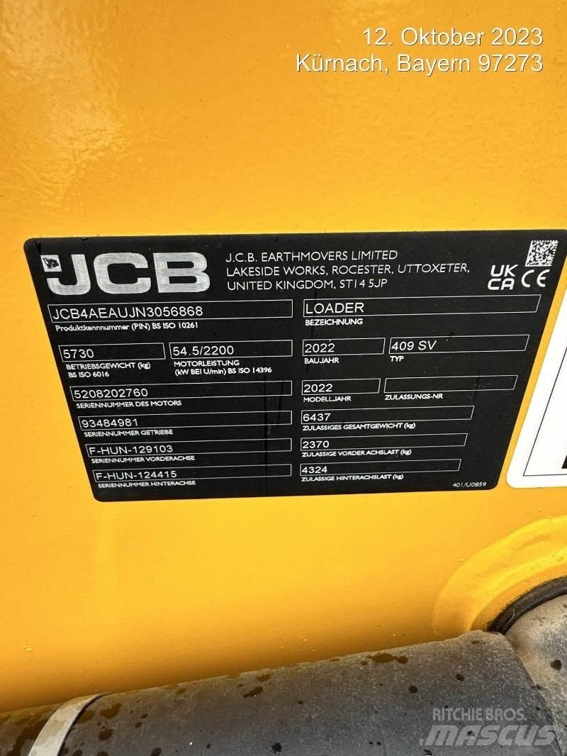 JCB 409 輪胎式裝載機