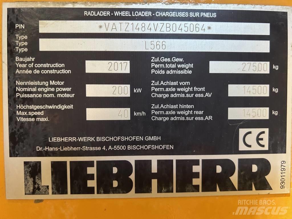 Liebherr L 566 輪胎式裝載機
