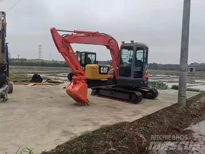 Hitachi ZX 55 小型挖土機/掘鑿機<7t(小型挖掘機)