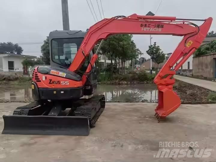 Hitachi ZX 55 小型挖土機/掘鑿機<7t(小型挖掘機)