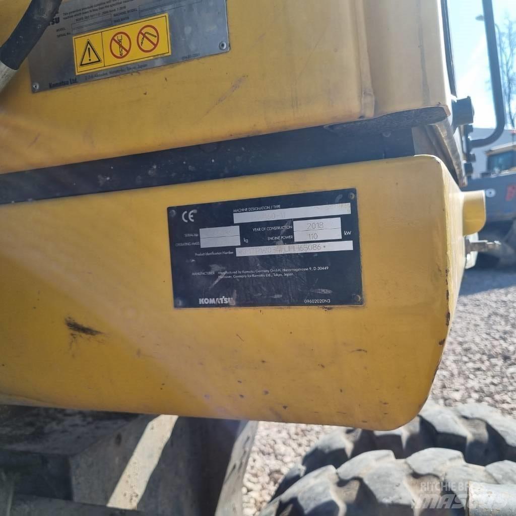 Komatsu PW160 - 11 旋轉式挖土機/掘鑿機/挖掘機