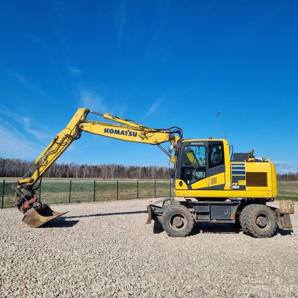 Komatsu PW160 - 11 旋轉式挖土機/掘鑿機/挖掘機