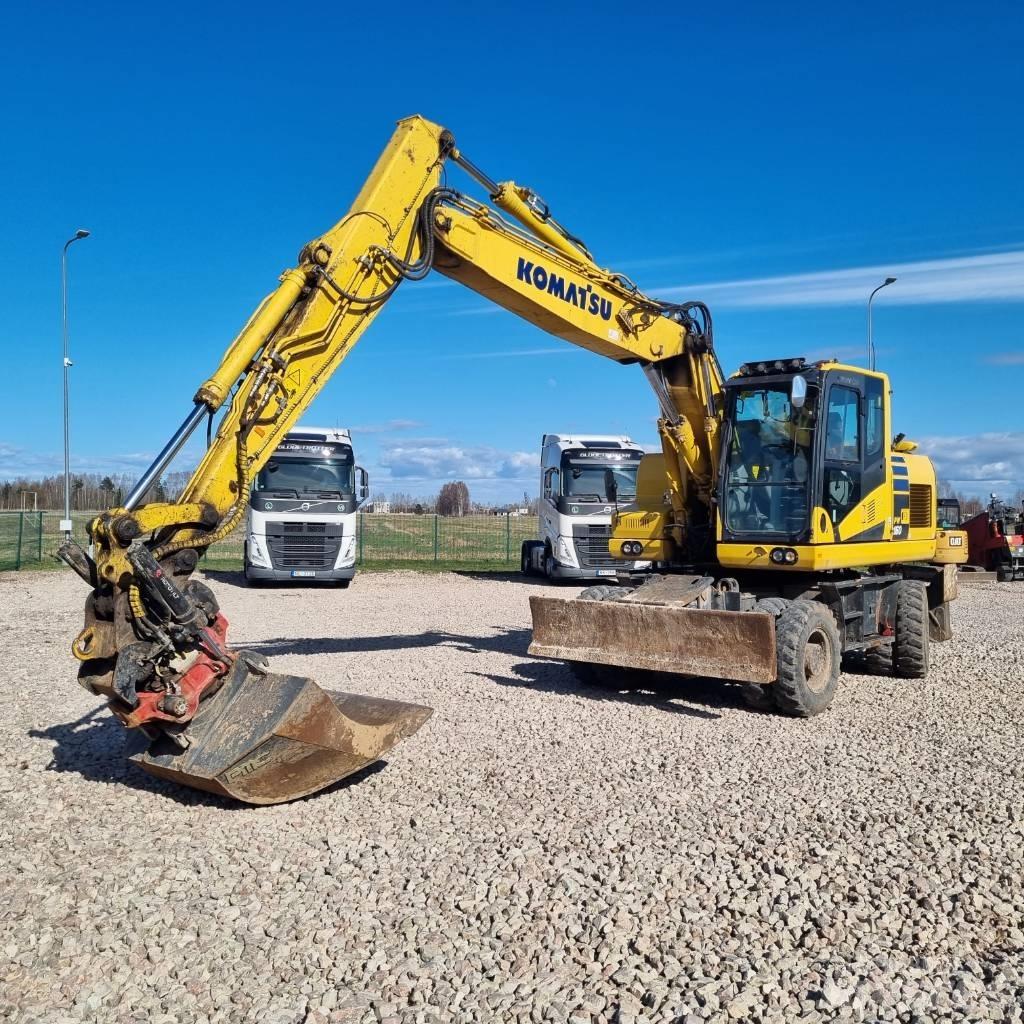 Komatsu PW160 - 11 旋轉式挖土機/掘鑿機/挖掘機