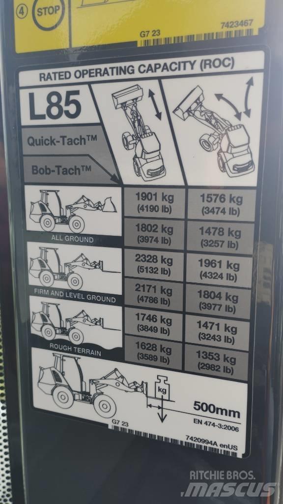 Bobcat L 85 輪胎式裝載機