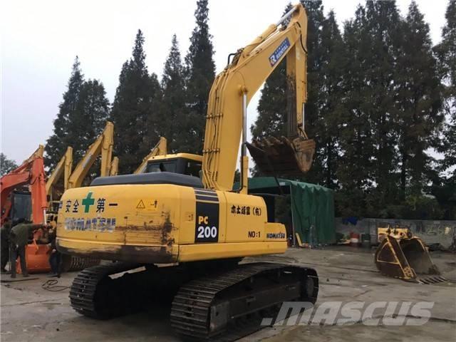Komatsu pc200-7 履帶式 挖土機/掘鑿機/挖掘機