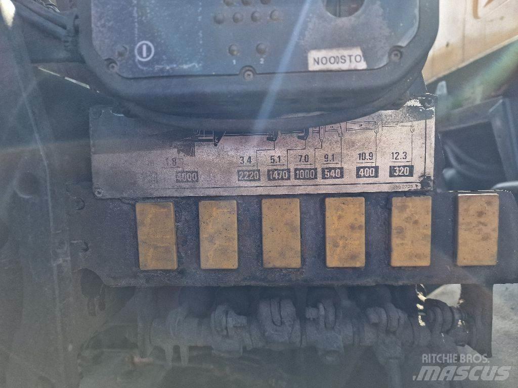 DAF 1700 TURBO 傾卸式卡車