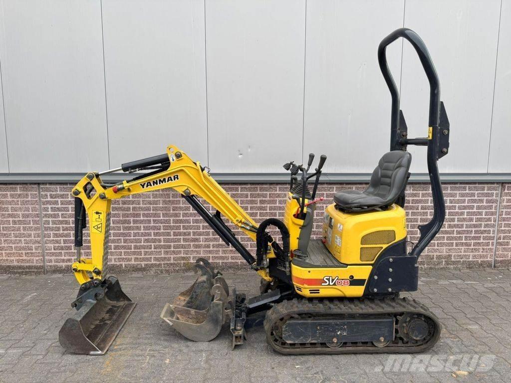Yanmar YAN SV08 小型挖土機/掘鑿機<7t(小型挖掘機)