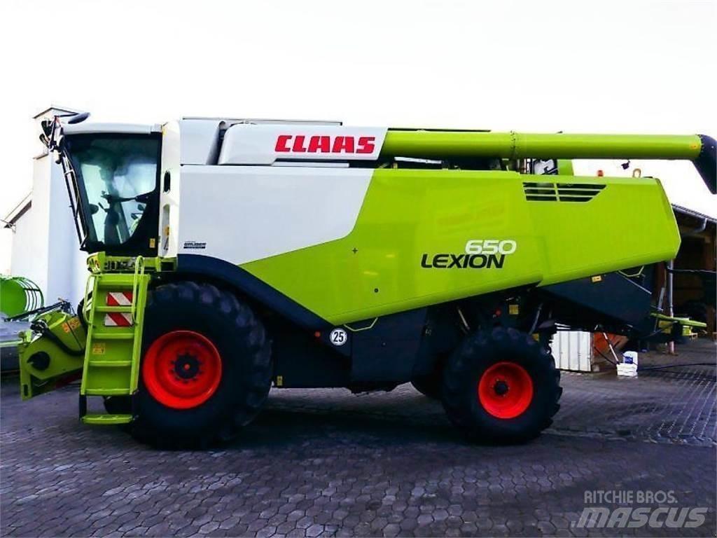 CLAAS lexion 650 聯合收穫機