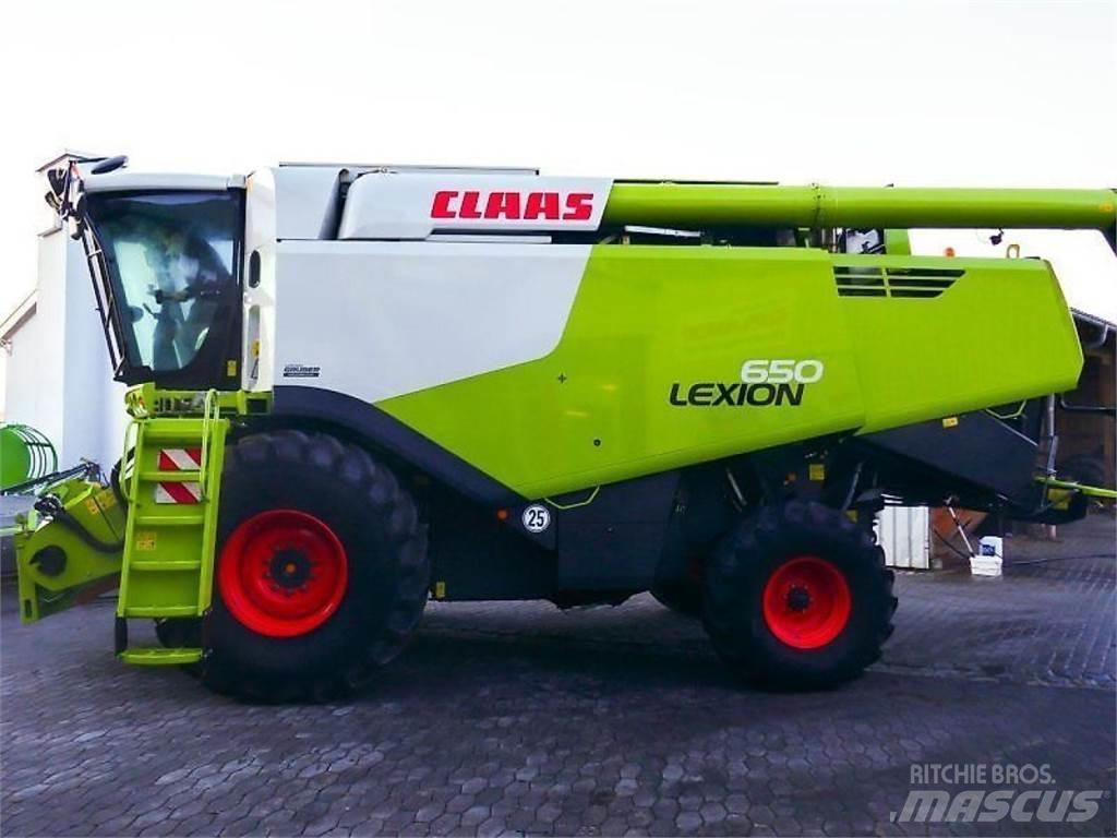 CLAAS lexion 650 聯合收穫機