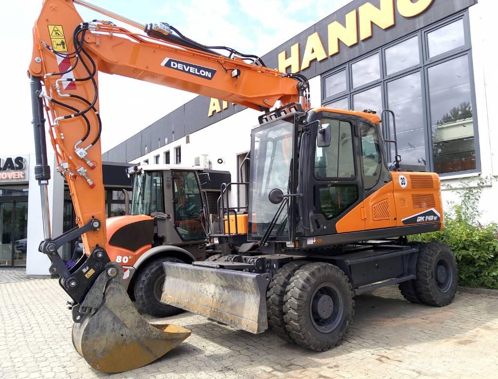 Doosan DX140W-7 旋轉式挖土機/掘鑿機/挖掘機