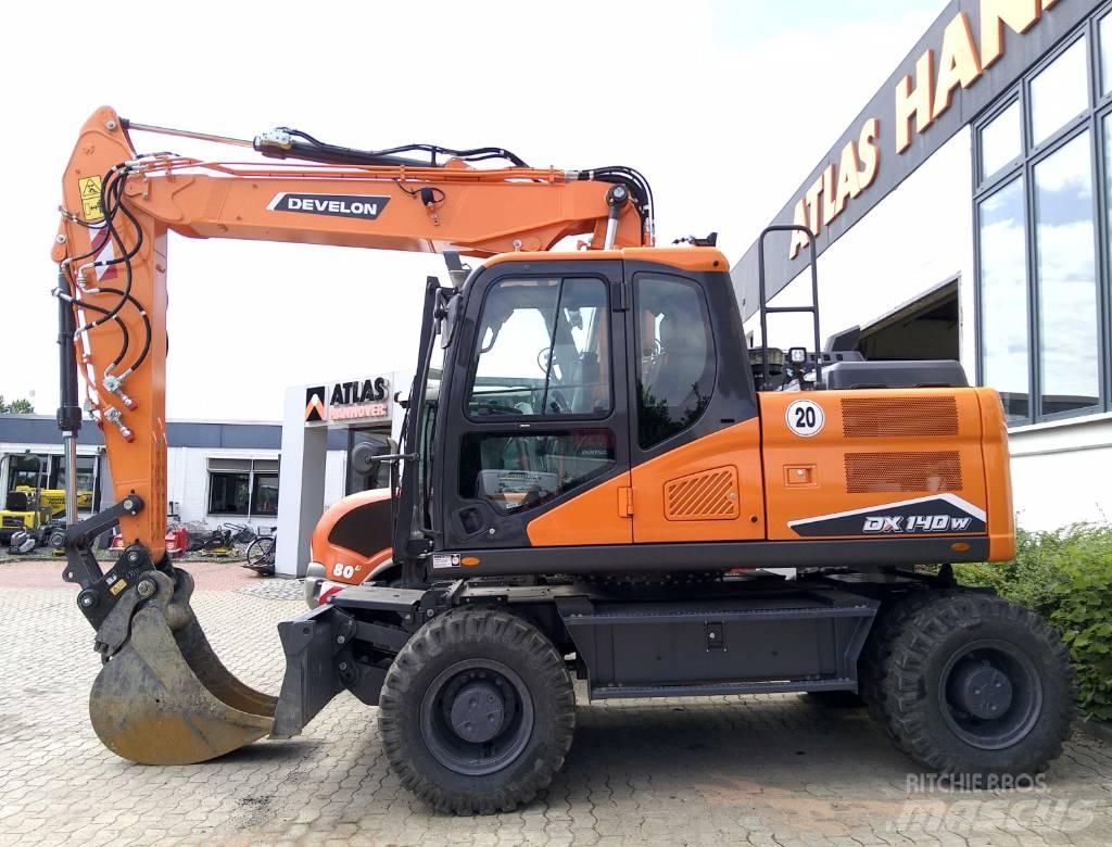 Doosan DX140W-7 旋轉式挖土機/掘鑿機/挖掘機