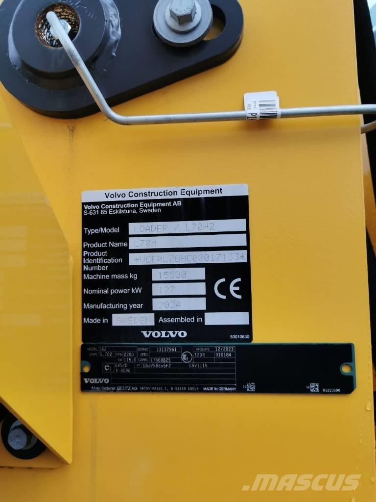 Volvo L 70 H2 輪胎式裝載機