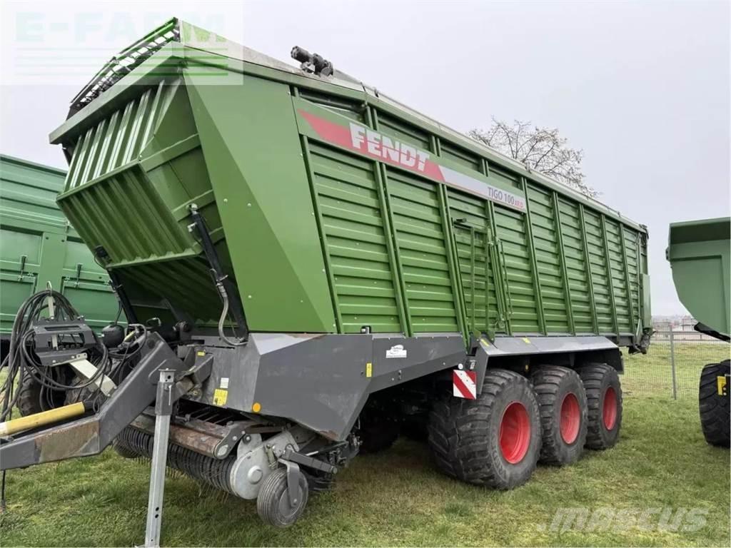 Fendt tigo 100 xr 其他半拖車