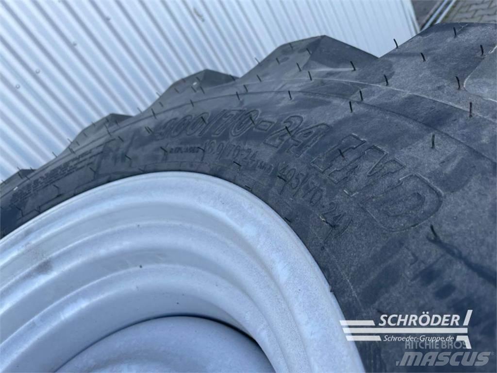 BKT 4X 400/70 R24 輪胎、車輪和輪圈