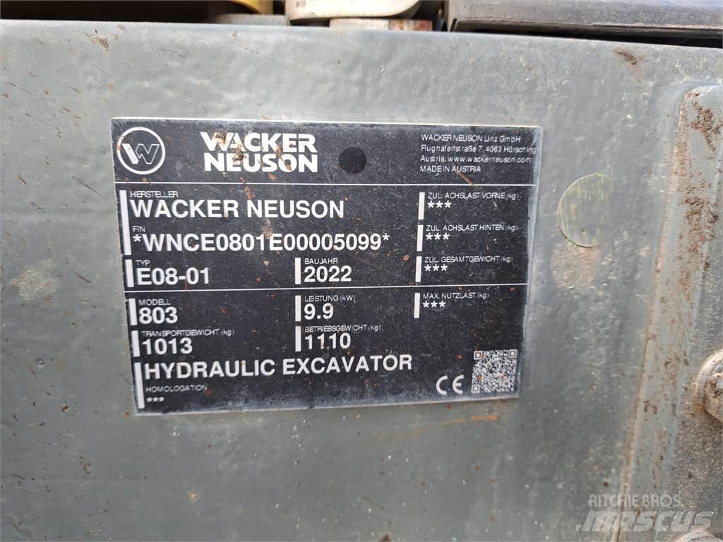 Wacker Neuson 803 履帶式 挖土機/掘鑿機/挖掘機