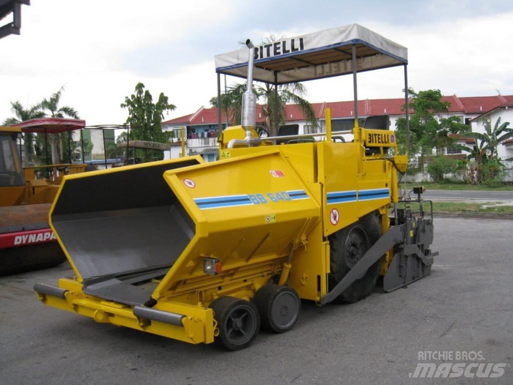 Bitelli BB 640 瀝青攤舖機/鋪路機