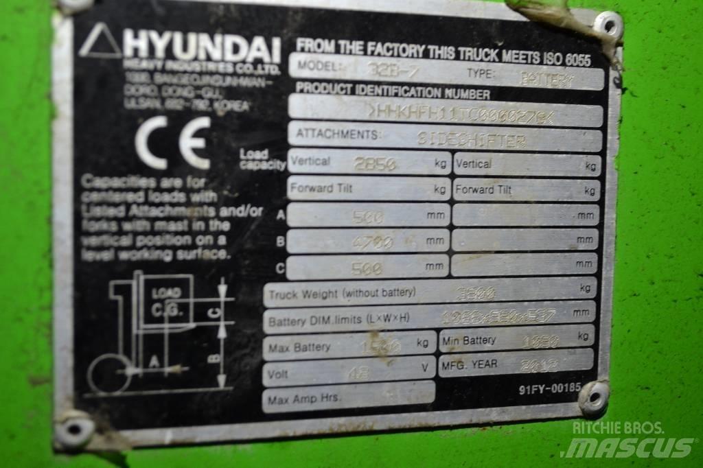 Hyundai 32 B-7 電動堆高機