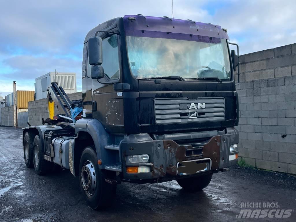 MAN TGA 26.410 吊鉤式起重車