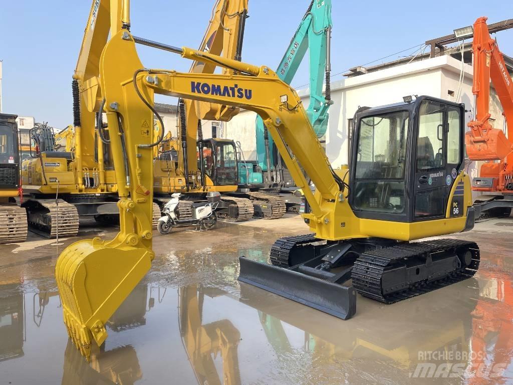 Komatsu PC 56-7 小型挖土機/掘鑿機<7t(小型挖掘機)