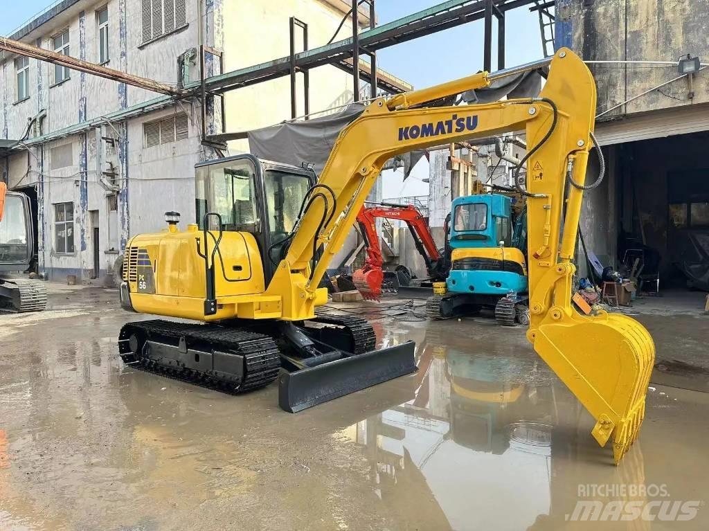 Komatsu PC 56-7 小型挖土機/掘鑿機<7t(小型挖掘機)