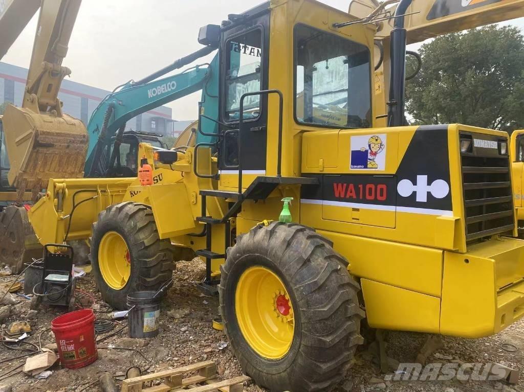 Komatsu wa100-1 輪胎式裝載機