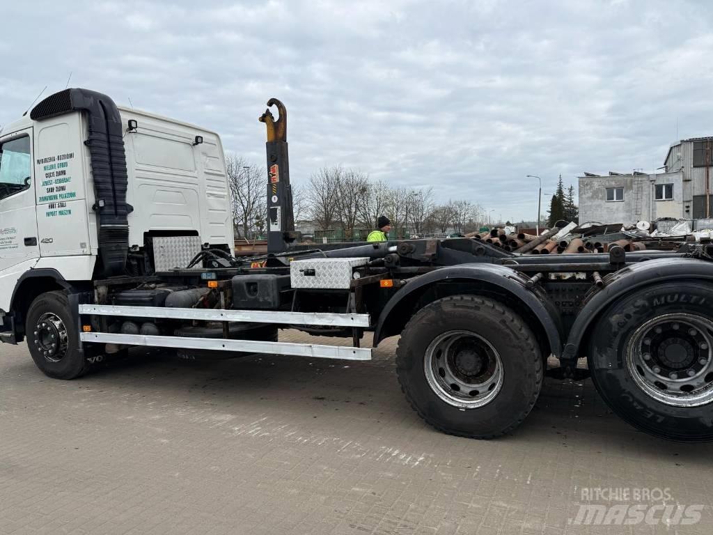 Volvo FH 12 420 吊鉤式起重車