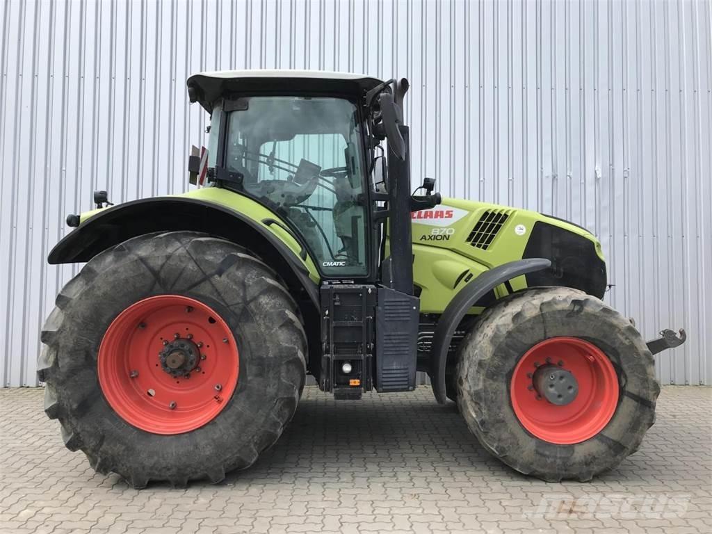 CLAAS Axion 870 曳引機