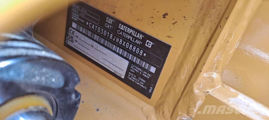 CAT 301.8 小型挖土機/掘鑿機<7t(小型挖掘機)