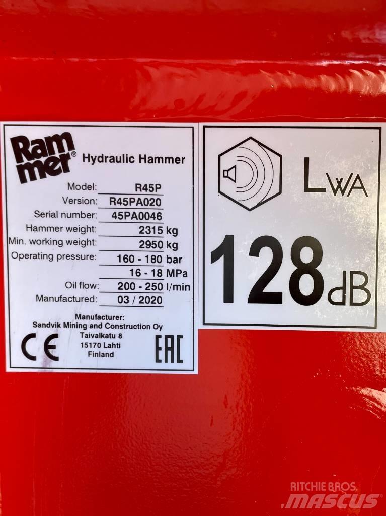 Rammer R45P 鐵鎚/碎石機