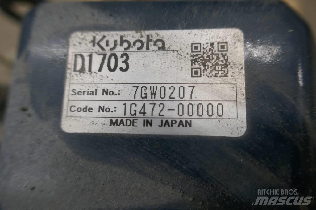 Kubota D 1703-EU1 引擎/發動機