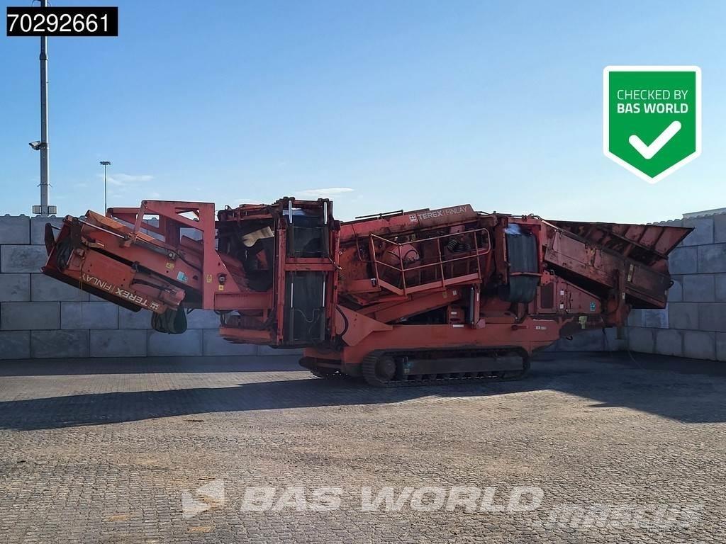 Terex Finlay 883 T 移動式篩選機