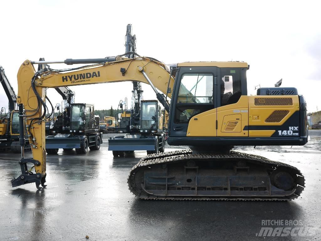Hyundai HX 140 HW 履帶式 挖土機/掘鑿機/挖掘機