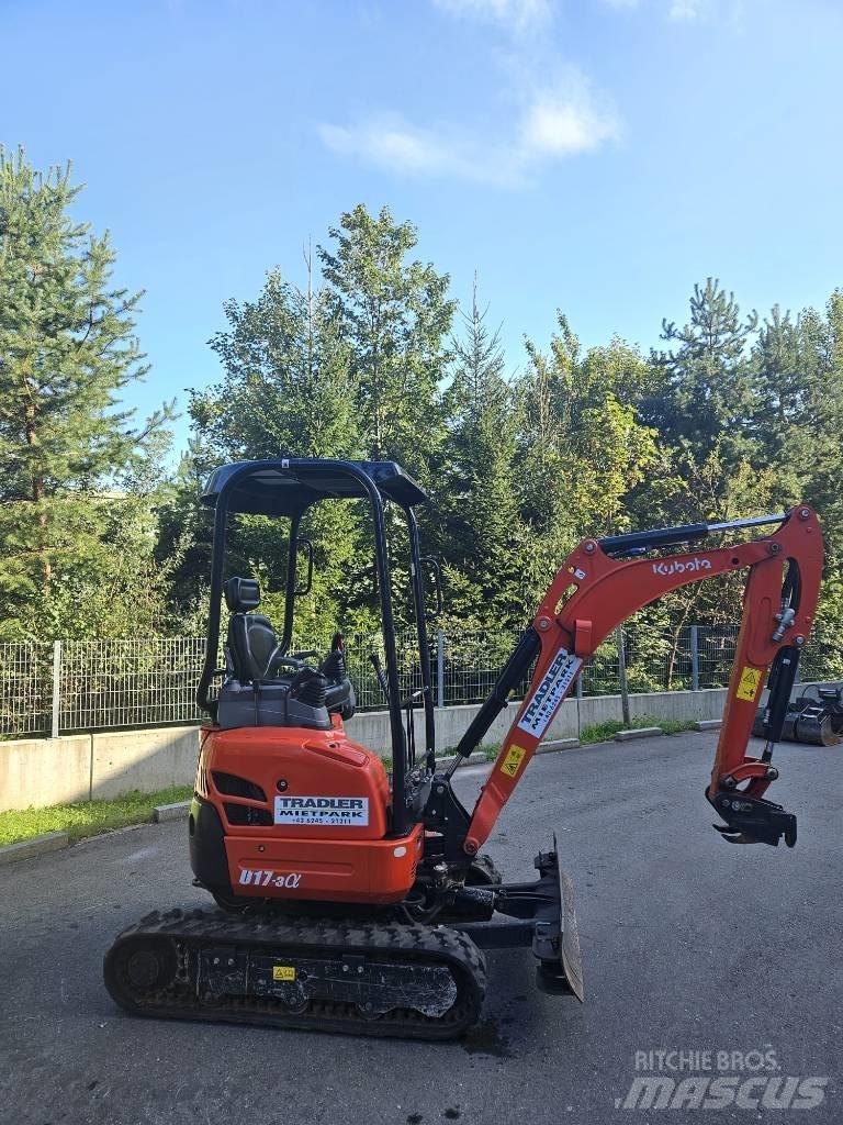 Kubota U 17-3 小型挖土機/掘鑿機<7t(小型挖掘機)