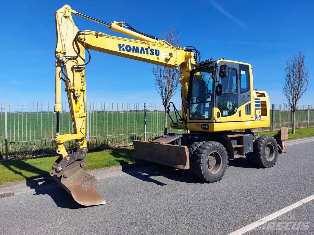 Komatsu PW148-10 旋轉式挖土機/掘鑿機/挖掘機
