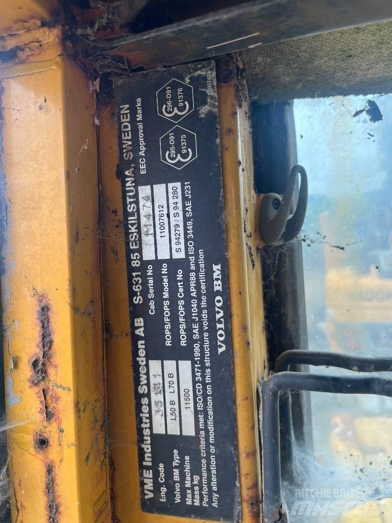 Volvo L 70 B 輪胎式裝載機