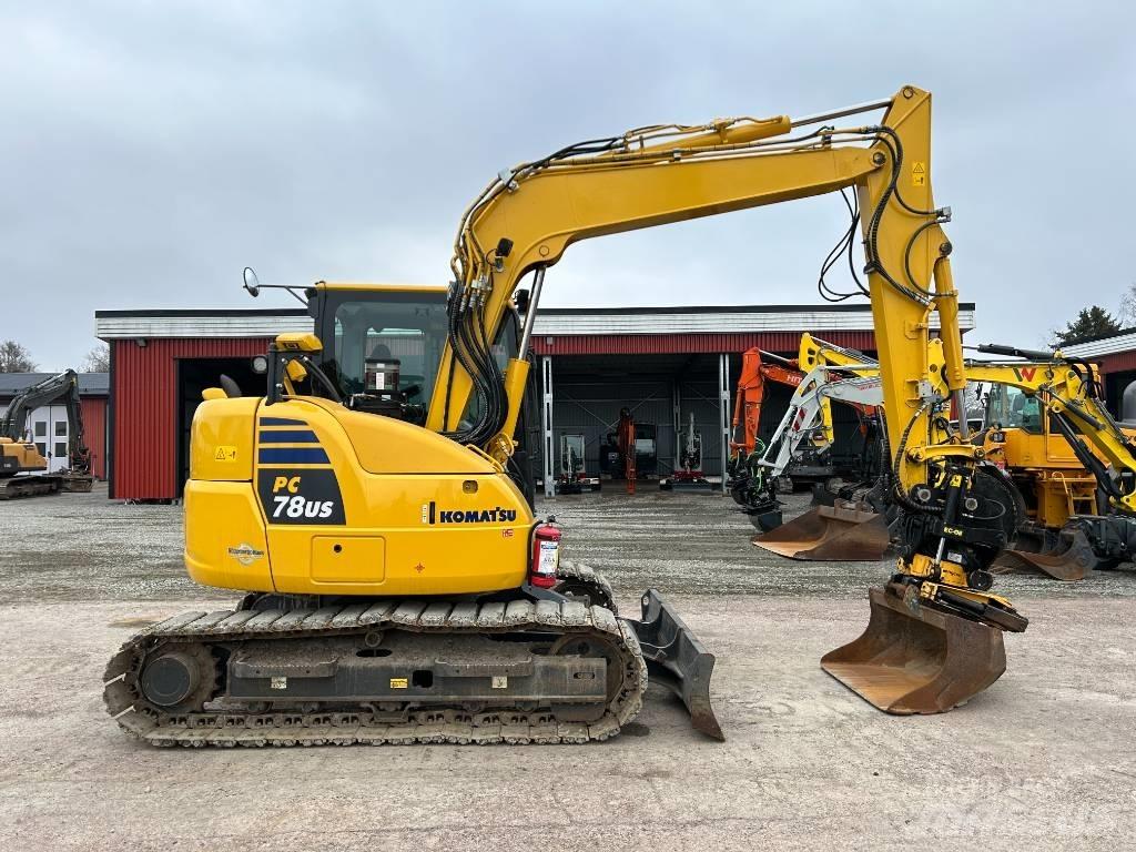 Komatsu PC78US-10 中型挖土機/掘鑿機/挖掘機 7t-12t
