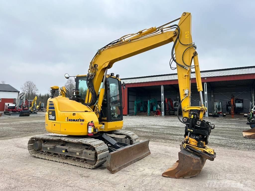 Komatsu PC78US-10 中型挖土機/掘鑿機/挖掘機 7t-12t