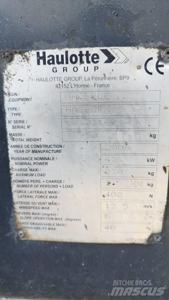 Haulotte HA 260 PX 曲臂高空作業車