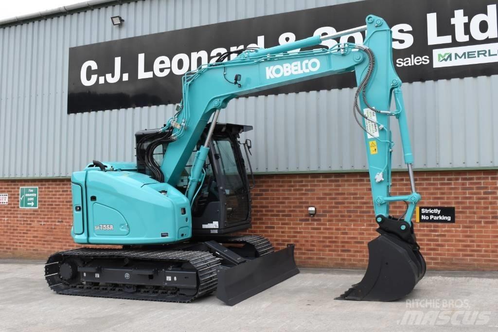 Kobelco SK75SR-7 中型挖土機/掘鑿機/挖掘機 7t-12t