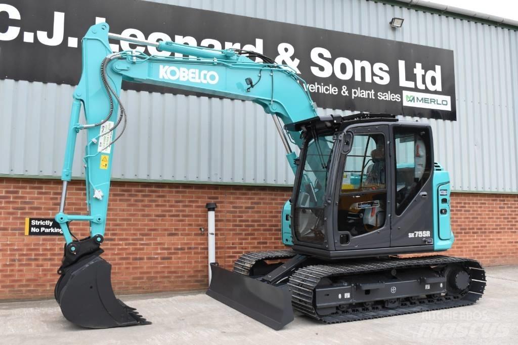 Kobelco SK75SR-7 中型挖土機/掘鑿機/挖掘機 7t-12t