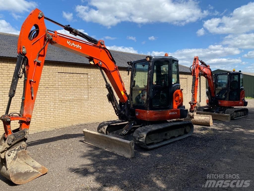 Kubota Kx057 小型挖土機/掘鑿機<7t(小型挖掘機)