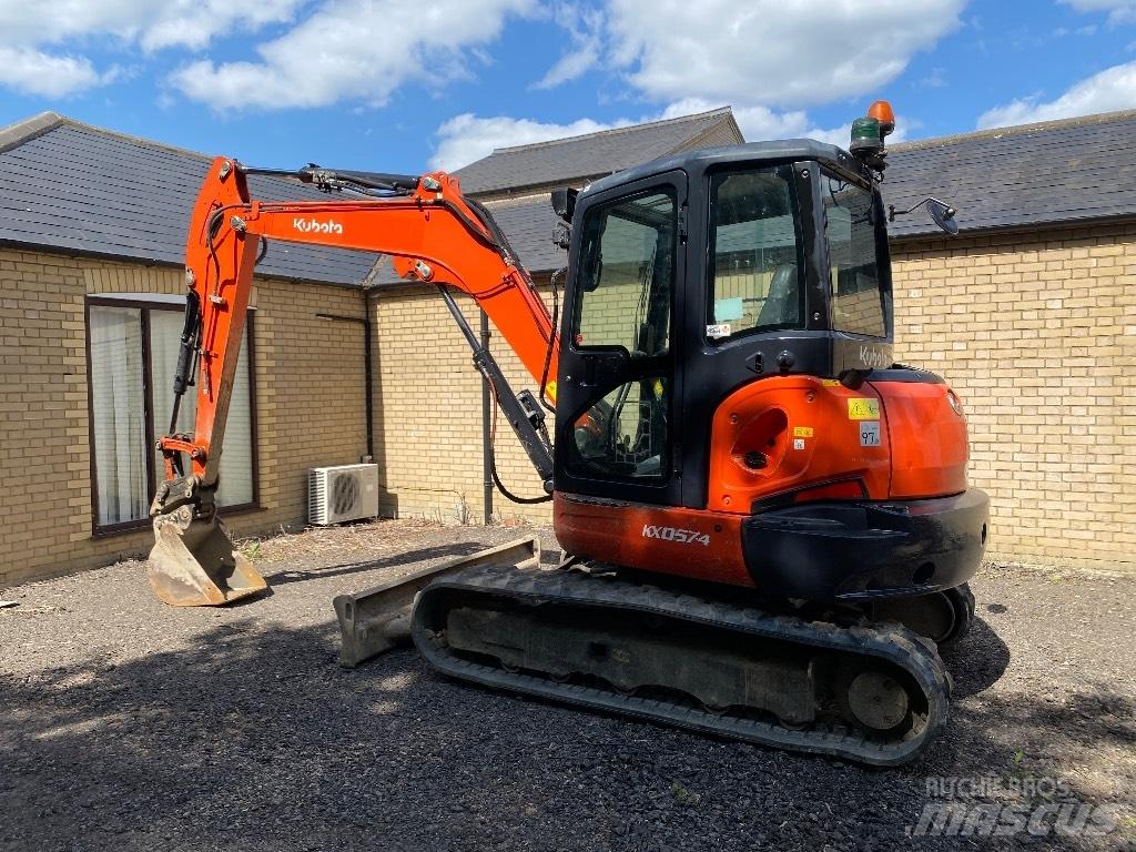 Kubota Kx057 小型挖土機/掘鑿機<7t(小型挖掘機)