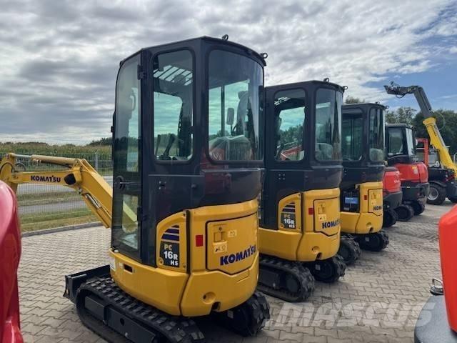 Komatsu PC 16 小型挖土機/掘鑿機<7t(小型挖掘機)