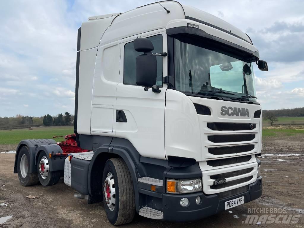 Scania R 490 曳引機組件