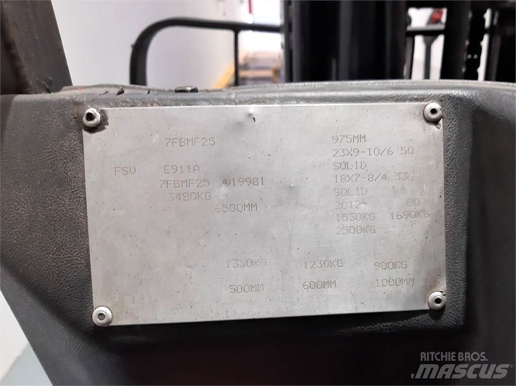 Toyota 7FBMF25 電動堆高機
